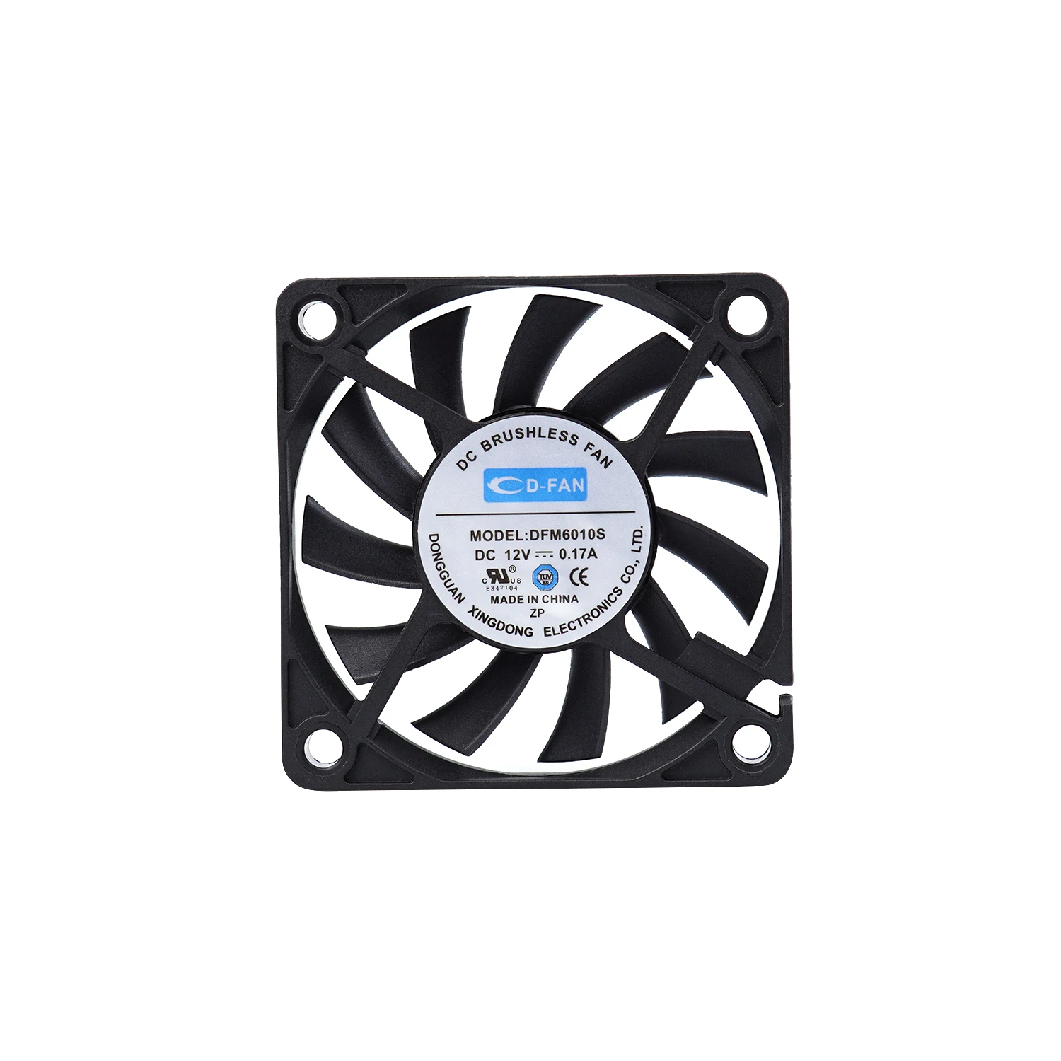 Manufacturer Factory Price 6010 12v 24v 60mm dc ventilador cooler fan radiator