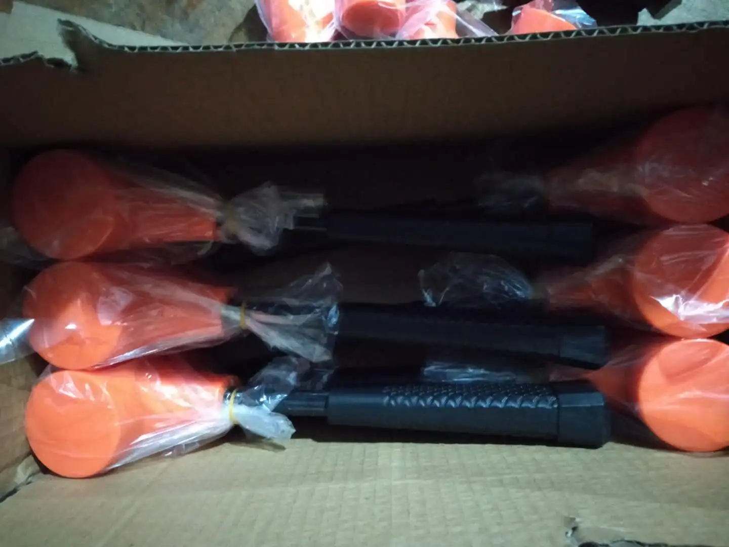 hot sale  40-55MM Orange Hammer Dead Blow Mallet Rubber Hammer rubber hammer