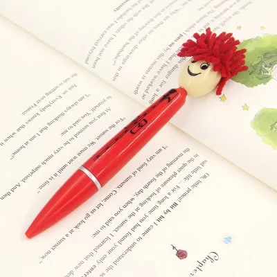 
Wholesale Plastic Ball Pen Custom LOGO Originality Character head modeling Promotional Gift 