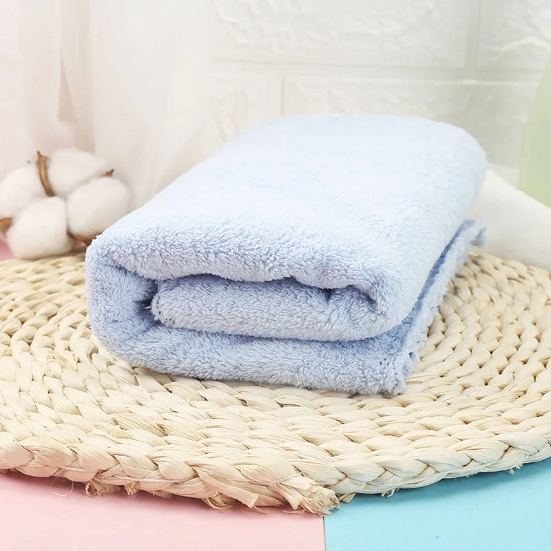 High Quality Custom Logo Edgeless Microfiber Bath And Shower Hand Towel for home spa sport