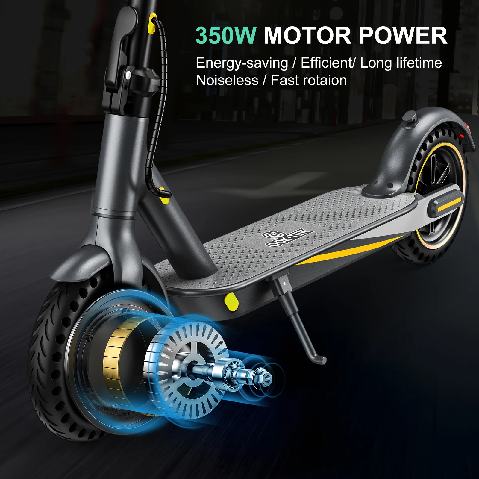 Off Road EU US UK Electric Moped Scooter For Adults Neuste Model Solid Tire Trotinette Electrique