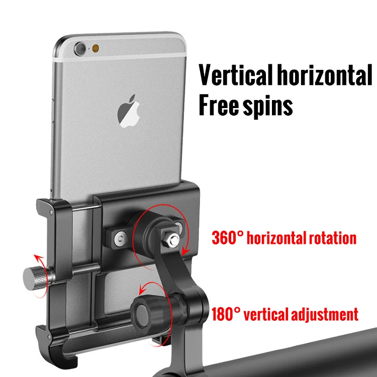 Wholesale Customized Bike Motorcycle Handlebar Mount Holder Bicycle Phone Holder