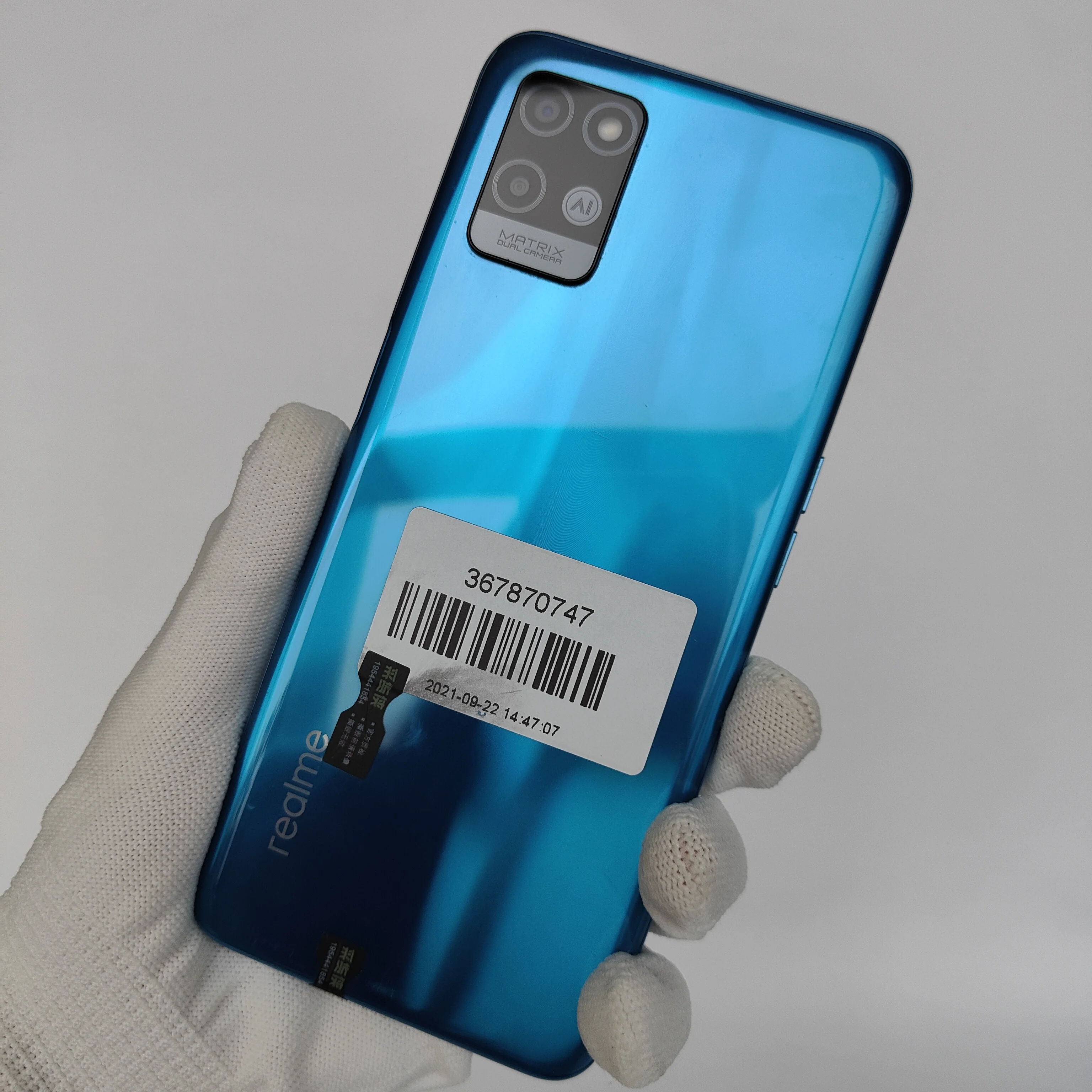 4GB+128GB original 5G 6.5 LCD seconhand Realme V11 5G smartphones used 5G mobile phone