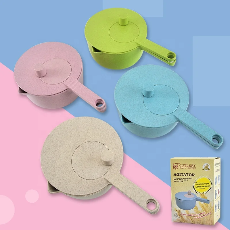 
Wheat straw multifunctional whisk, vegetable dehydrator, kitchen supplies, salad tool, blender 