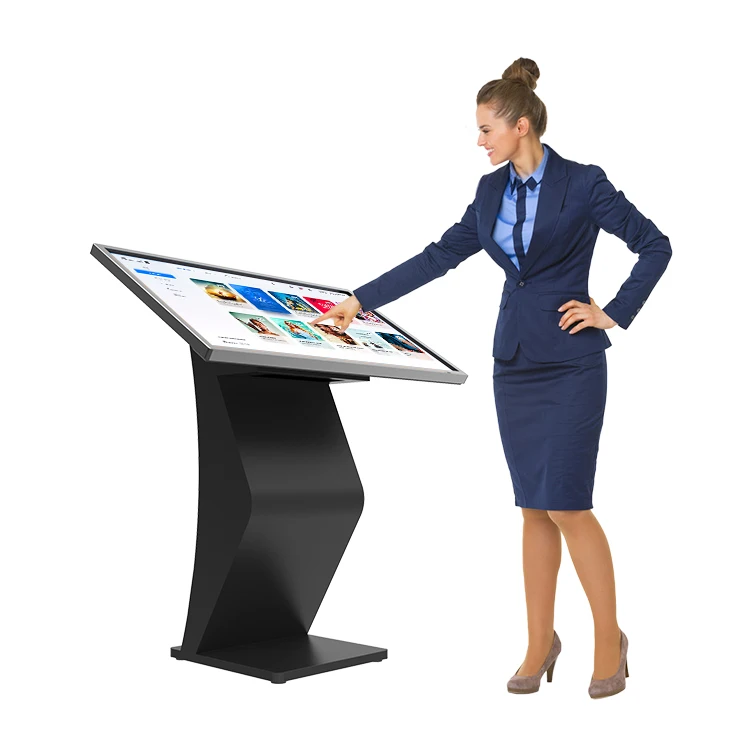 32 43 50 55 Inch Interactive Lcd Panel Digital Information Display All In One Pc Kiosk Touch Screen