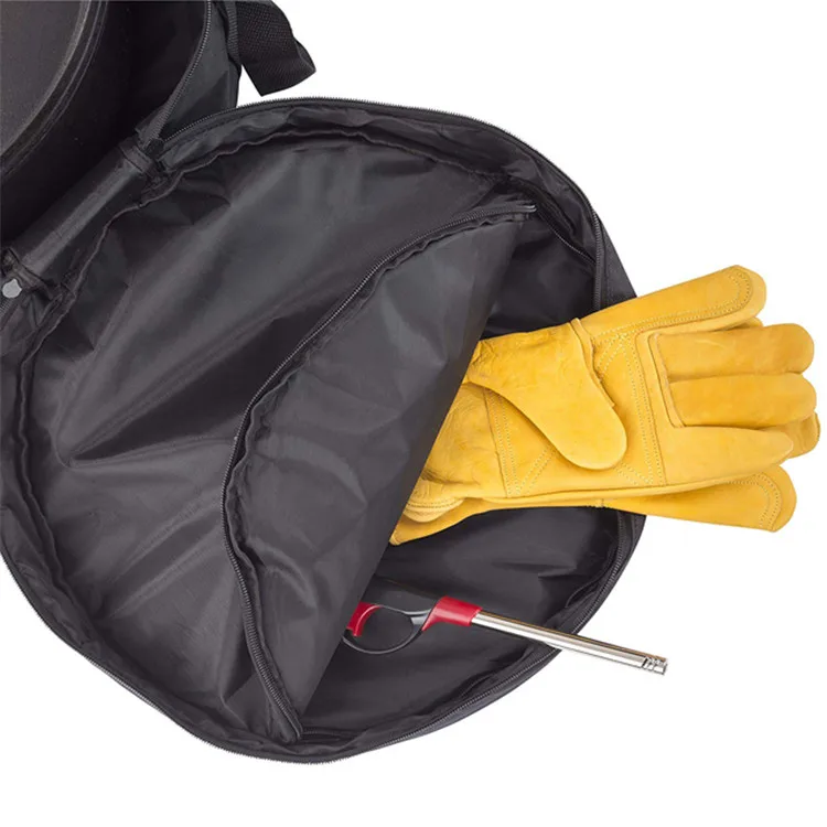  Custom Thick Foam Padding 600D Polyester Camping Dutch Oven Carry