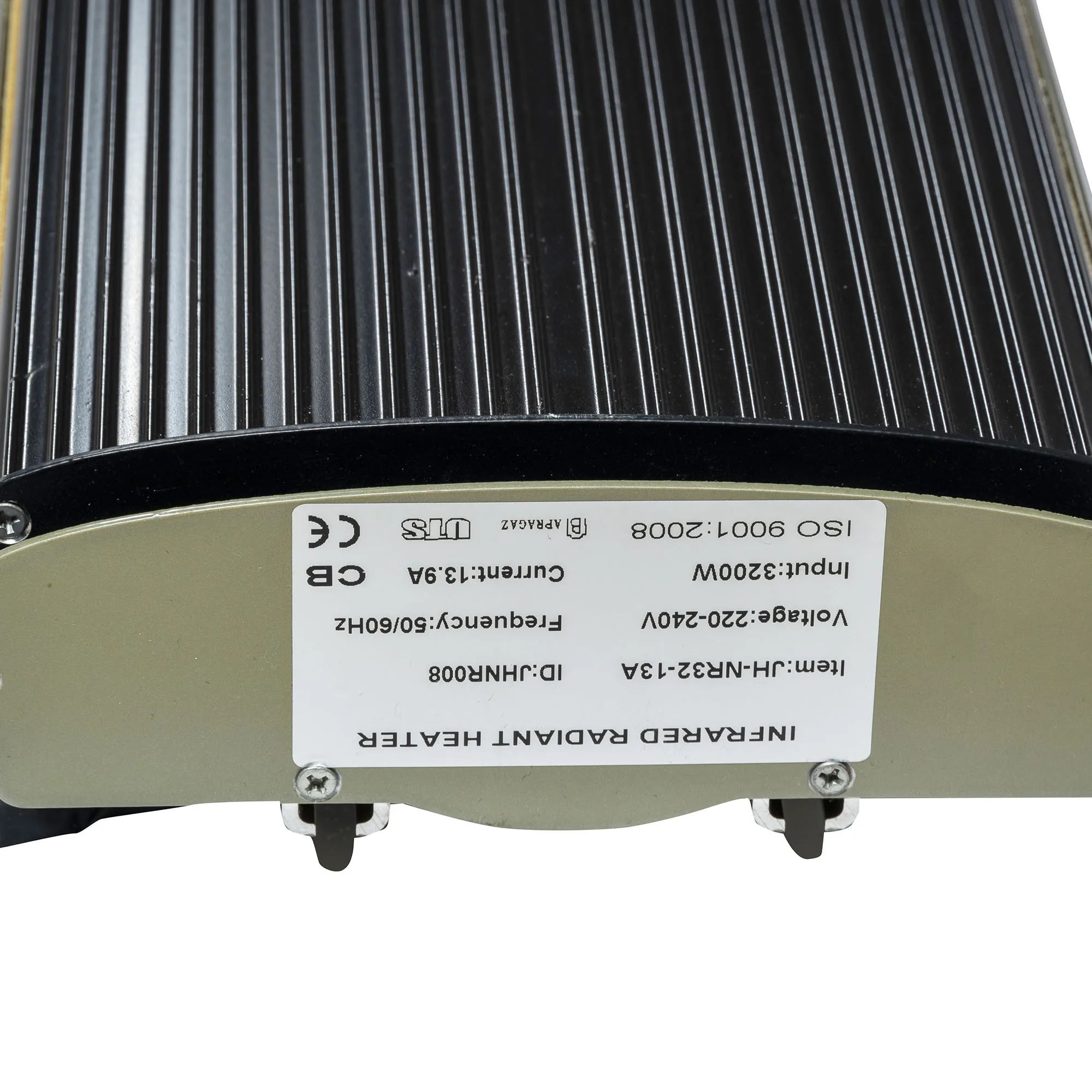 JH-NR10-13A outdoor electric far infrared radiant heaters 1000W power with Nano Painting Aero heating with CE CB SAA Rohs