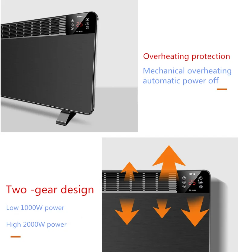 Home use mini electric room heater
