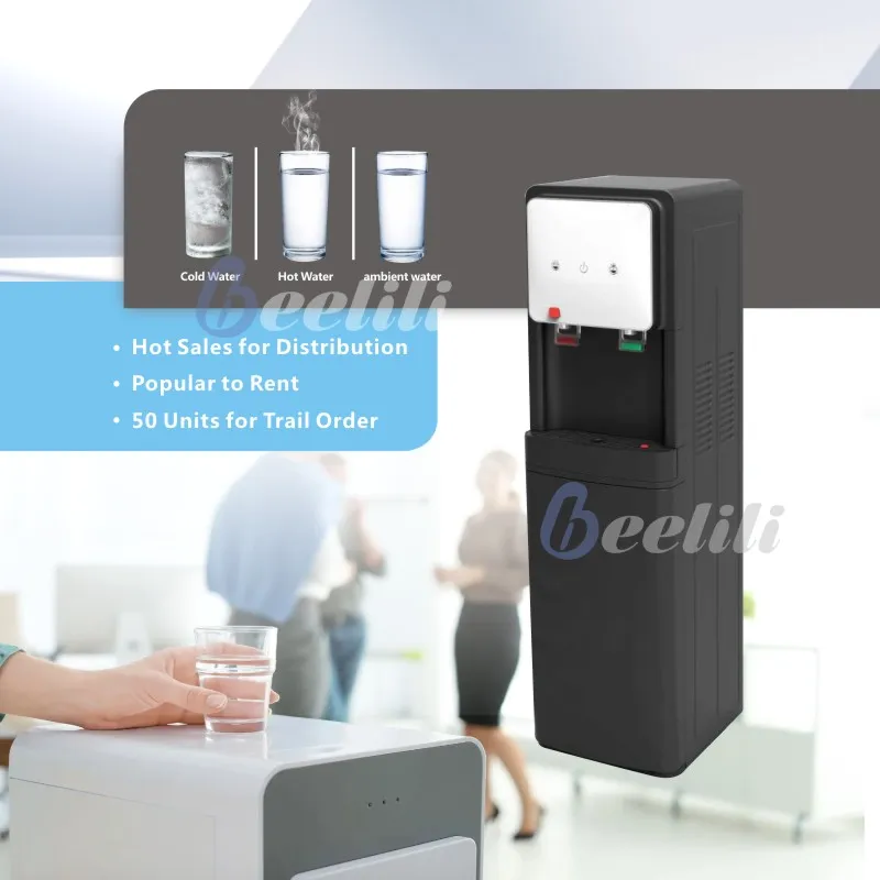 Beelili  Freestanding bottom loading bottled hot cold water dispensers china drinking water dispenser