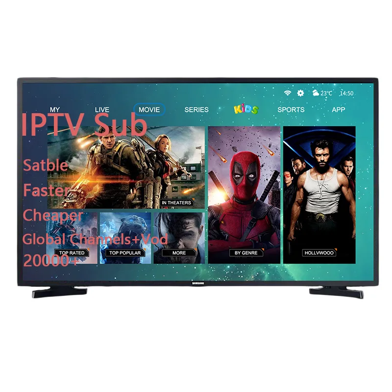 IPTV subscription 12 months HD Brazil channels HD 4K IPTV