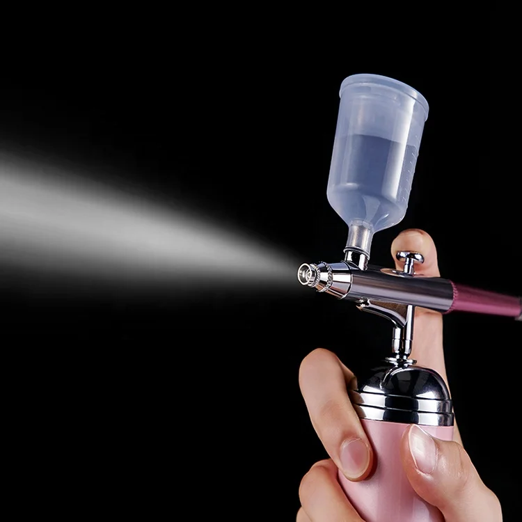 Mini Battery Airbrush Rechargeable Makeup Airbrush Kit Cordless Air Compressor Wireless Cake Airbrush