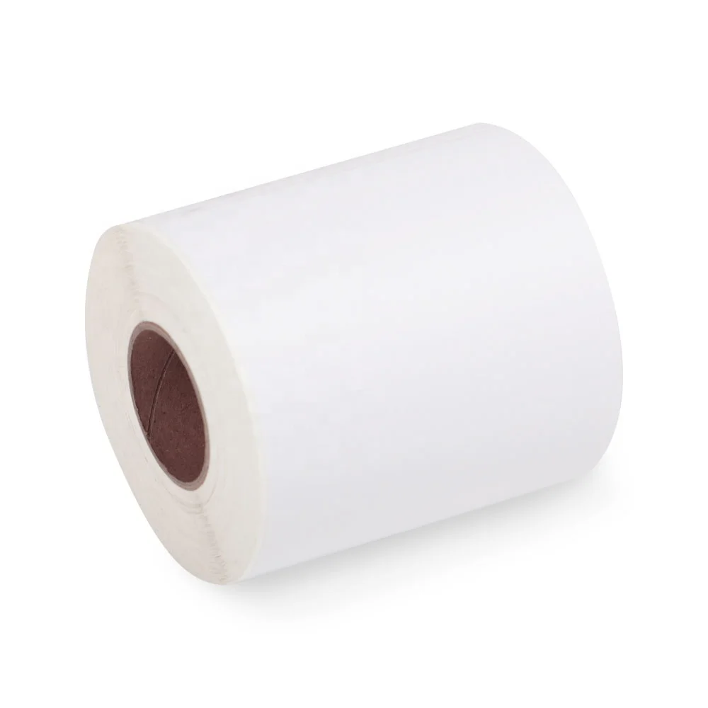 Custom Size Logo Waterproof Barcode Waybill Thermal Label Sticker Roll 150 X 100 Self Adhesive Sticker Paper 4 X 6 Thermal Label