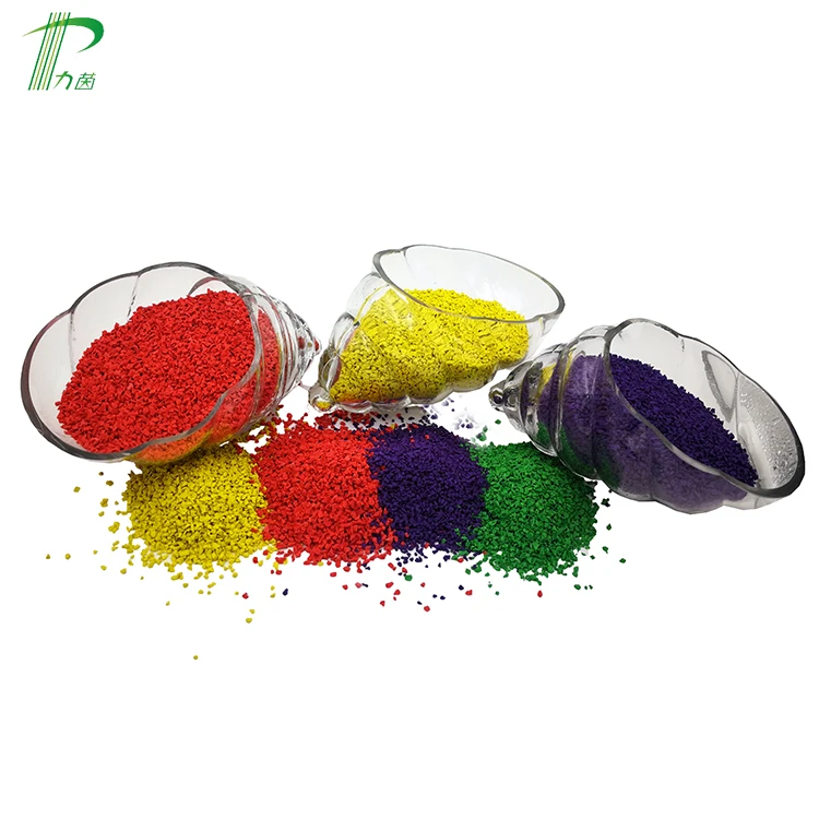 High Quality EPDM Rubber Tire Granules Non-Toxic SBR for Infilling Artificial Grass and Synthetic Turf