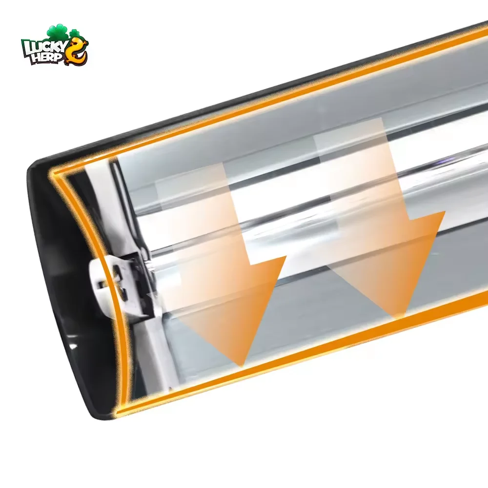 T5 8W reptile light fixture uvb ho beard dragon gecko lizard terrarium lamps for pet cages reptile enclosure