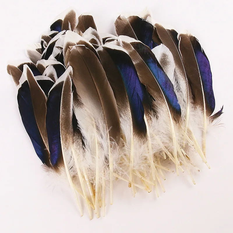Wholesale dyed duck feathers 10-15CM DIY fashion designer handmade Dreamcatcher clothing decorative craft decoration