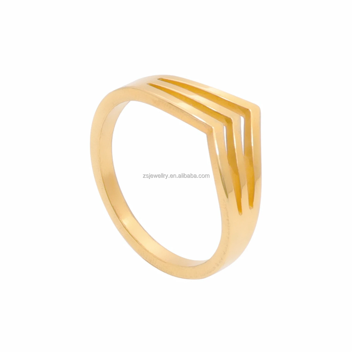 Non Piercing Nose Rings Girl Masonic Design Animal Jewelry Women Stainless Steel 24 Carat Gold Plated Ring