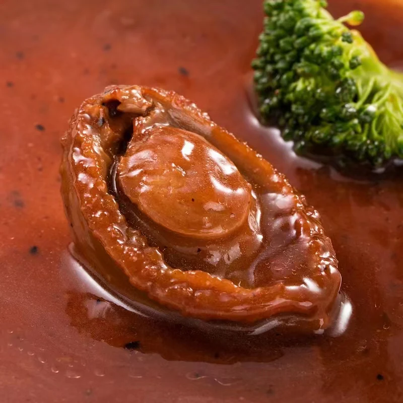 Canned abalone in abalone sauce