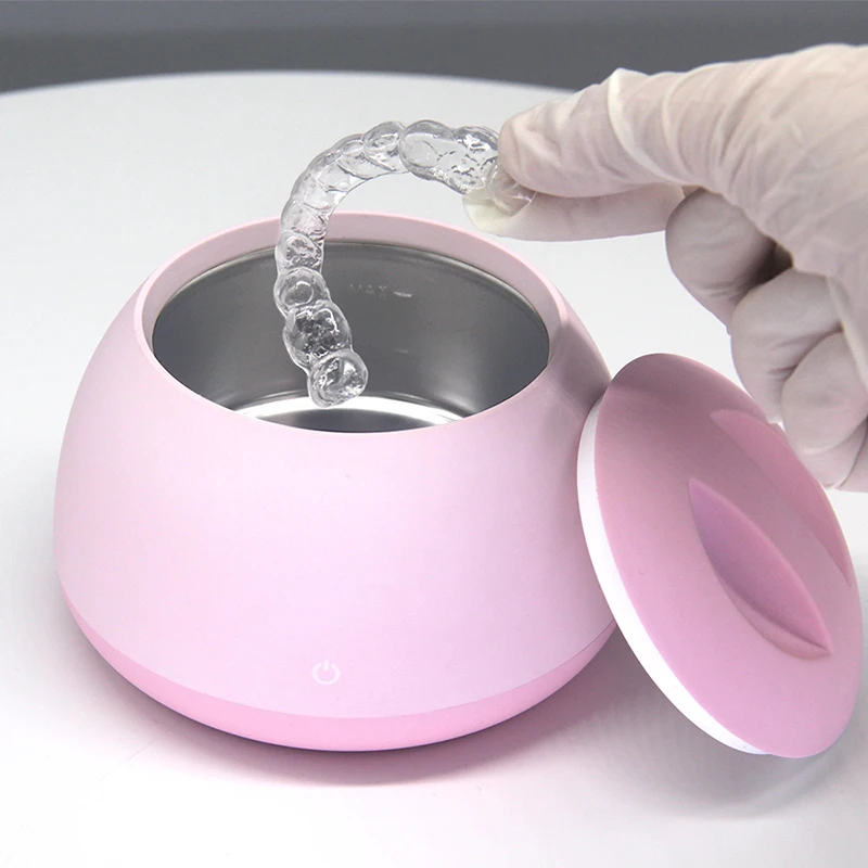 Портативный стоматологический аппарат Luxsmile, ультразвуковой аппарат для чистки зубов и протезов, 150 мл, из нержавеющей стали