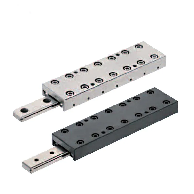 Roller Bearings Guides Components For Linear Motion Roller Cross Slide Table