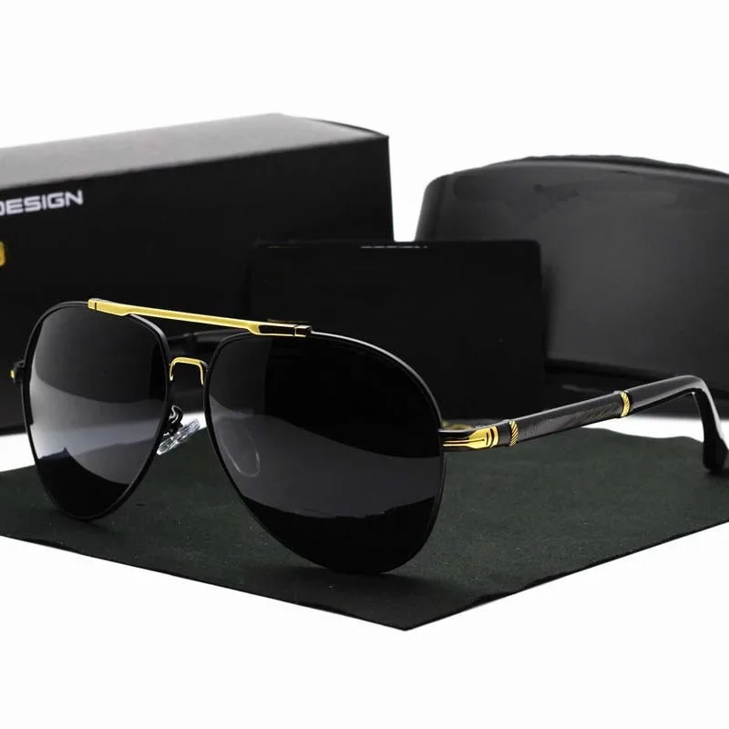 Euromonk Famous Brand Design Mirror Eyewear Classic High End Sunglasses Polarized Men Driving Sun Glasses For Male