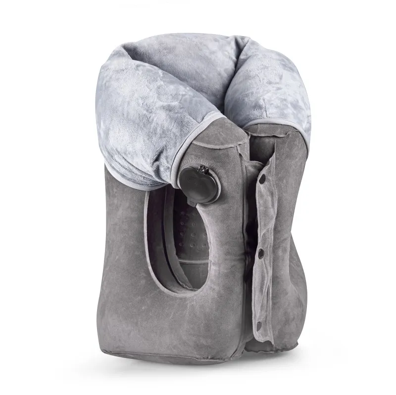 Airgoods New Arrival Inflatable Air Travel Pillow With Washable Cover