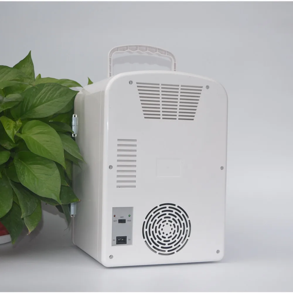 9L  Electric AC/DC Compressor Fridge Car Refrigerator Suitable for All Trucks Bus RV Boat Coaches 12V  White Camping Power