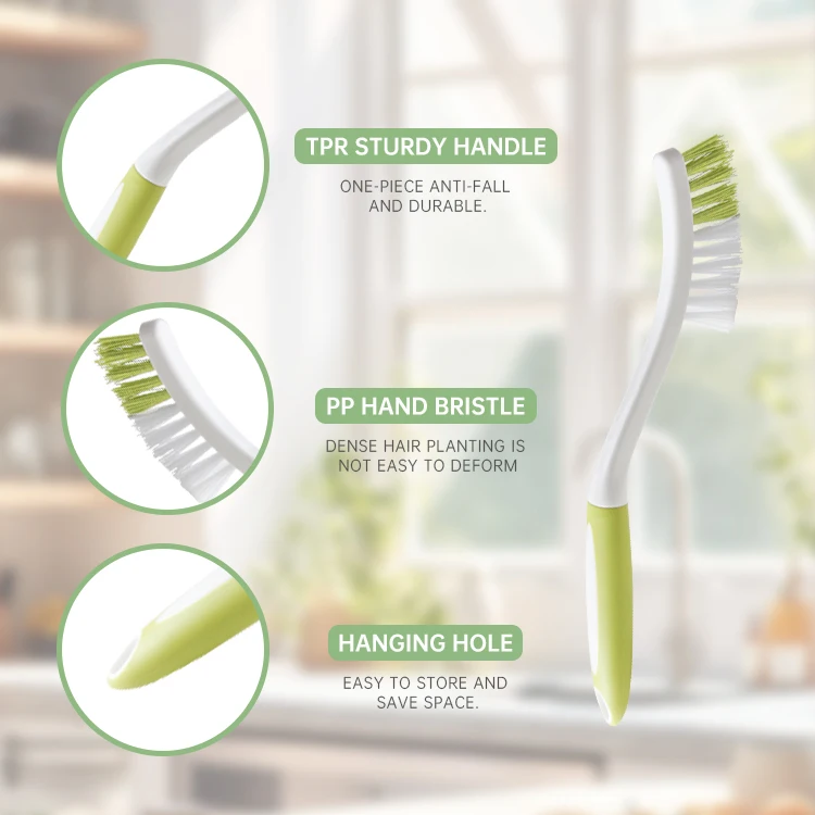 Cleaning Brush - Hard Bristle Crevice Cleaning Brush,Multifunctional Gap Small Cleaning Brush,Cleaning Tools for Kitchen