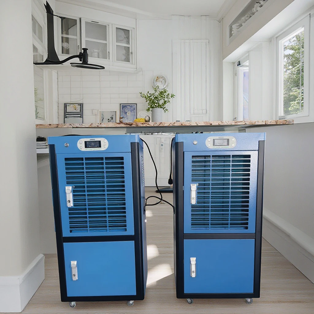 80L/D Stainless Steel Atmospheric Water Generator Electric/Solar/Battery RO Air Water Maker Outdoor Household Hotel Use Hot Cold