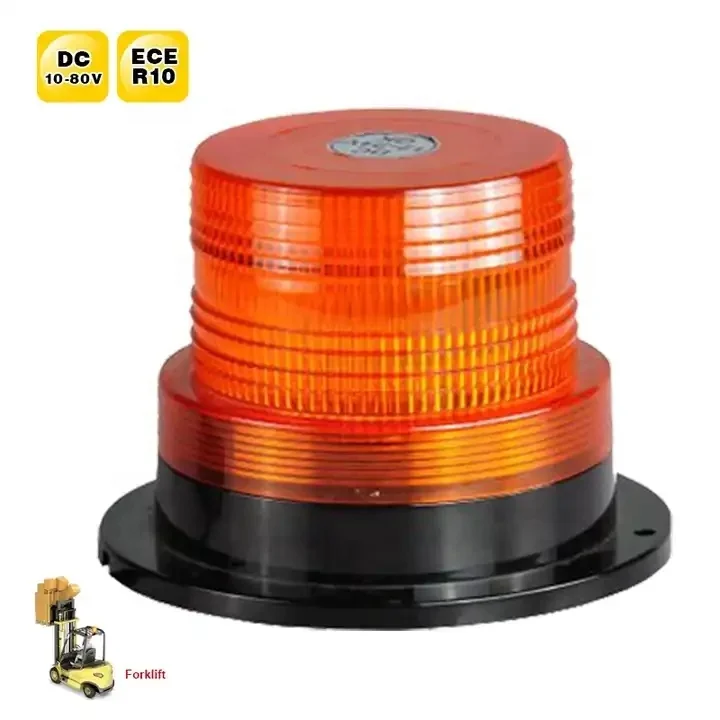 Ece R65 R10 Blue Red Amber Beacon Warning Signal Light Rotating Beacon