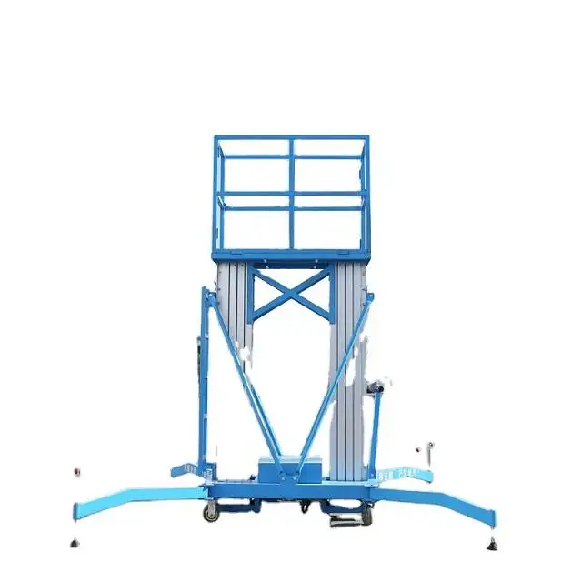 Light Weight Platform Lifts Electric Aerial Work Platform Portable Work Platform Hydraulic