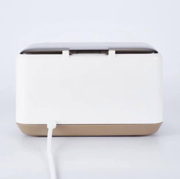 Factory Wholesale Portable digital 600ML Ultra sonic Cleaner for home use Watch Jewelry Eye glasses Ultrasonic Cleaner