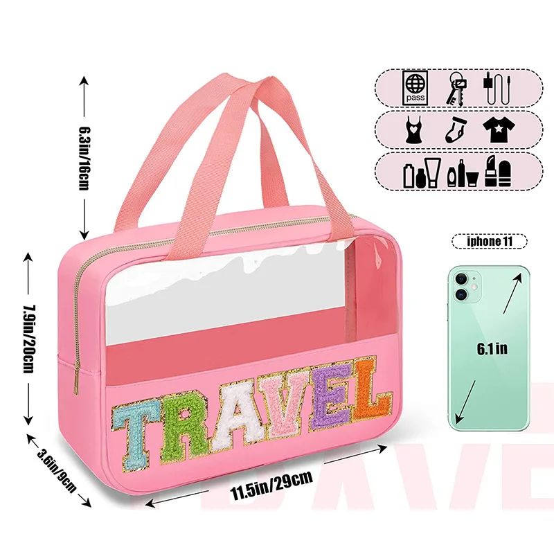 Makeup Bag Pouch Travel Essentials Stranger Things Organizer Sac Neceser Hombre Mujer Cosmetiquera Para Maquillaje Make Up Bag