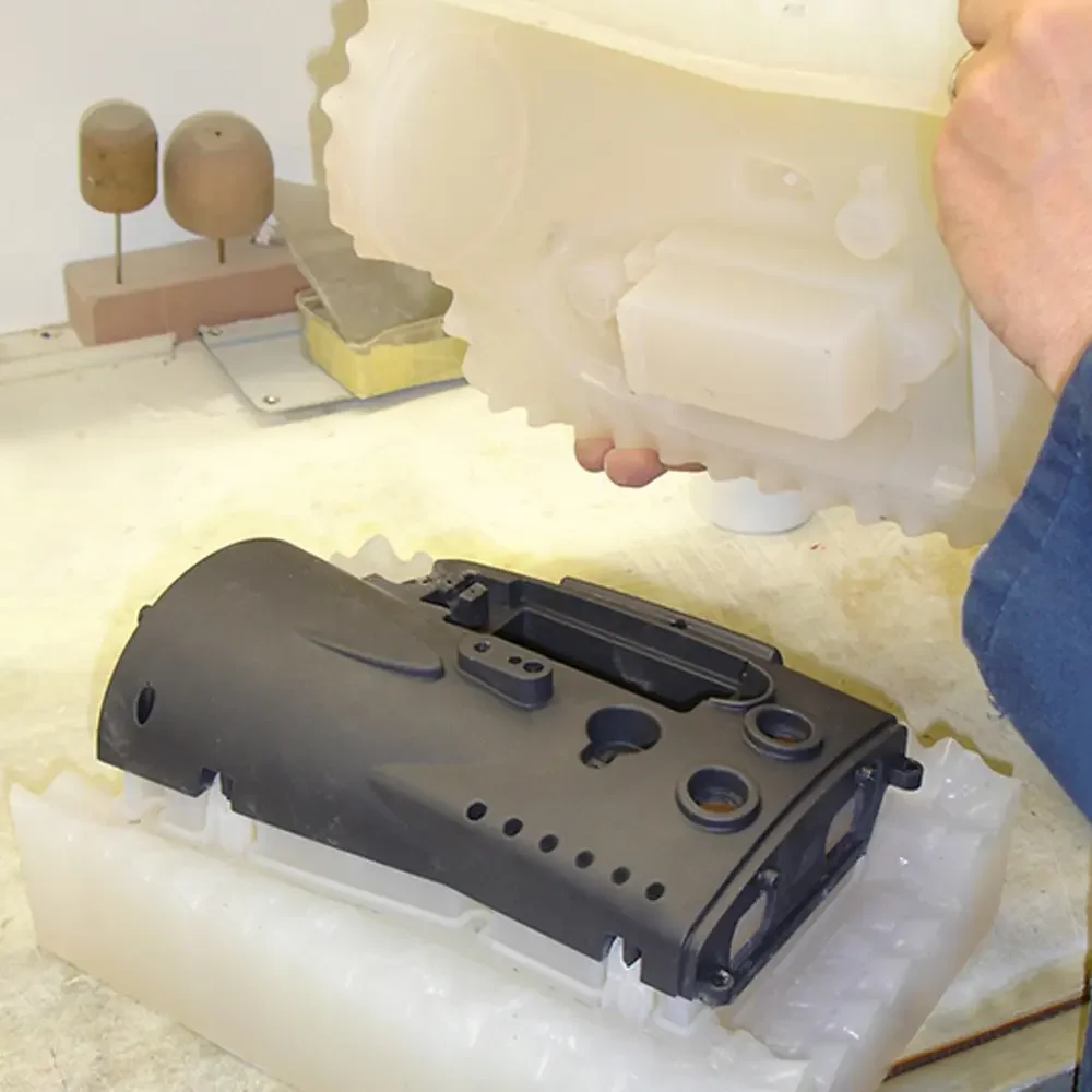 Low Cost Custom Plastic Product Vacuum Casting Silica Gel Mold Production ABS Parts Batch Prototype