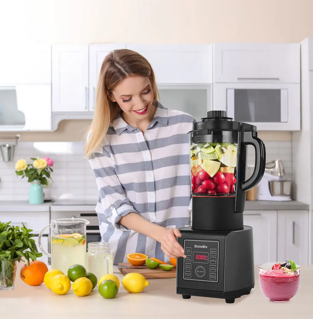 Wholesale professional powerful mixer blender with Heating Function multipurpose Soup Maker 8 Pre-programmed Hot and Cold Juicer