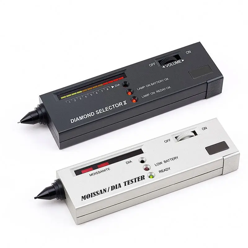 Professional Diamond Tester Gemstone Gem Selector High Accuracy Jewelry Tool LED Gold Indicator Test Pen Jewelry Tools