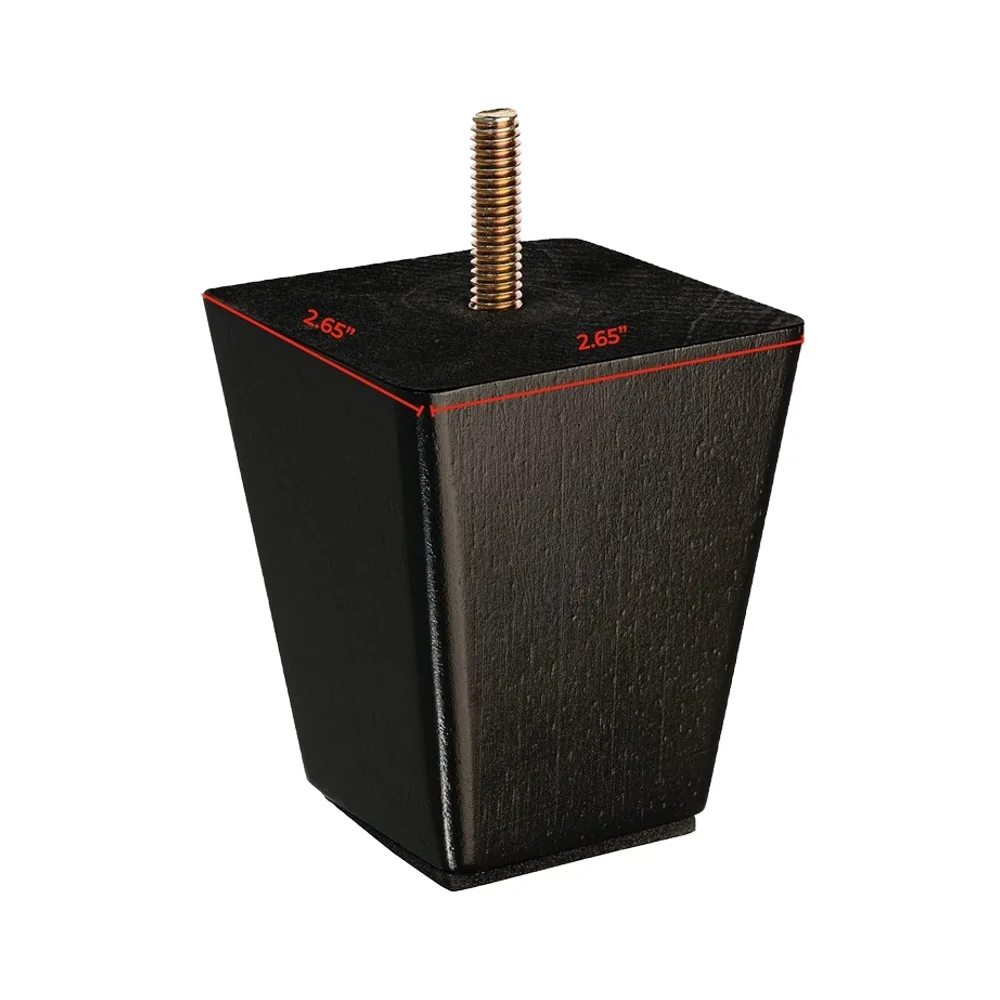 Antique Solid Wood Square Furniture Legs Office Furniture Foot 5 Star Leg Chair Parts Furniture Bed Legs