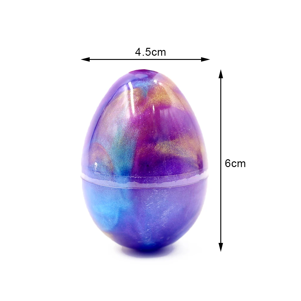 Colorful Egg Soft Slime AntiStress Toy Mix Color Crystal Plasticine Mud Putty Sludge Toys For Children DIY Clay Educational Toy
