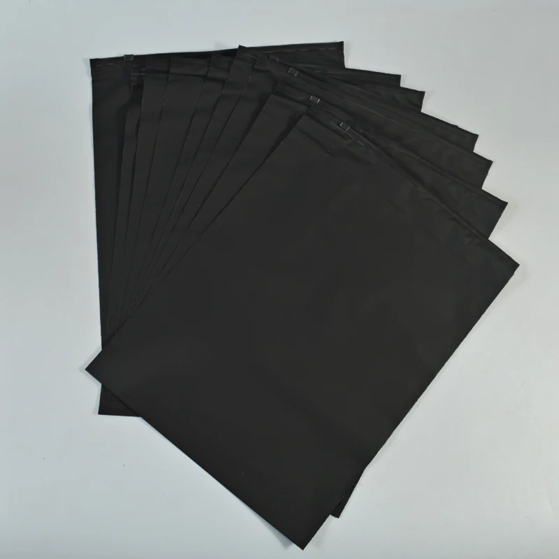 eco friendly black ziplock hoodie cpe frosted zipper bag frosted zipper plastic bag custom logo zipper bag for clothing packing