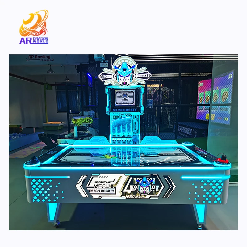 Factory Wholesale Coin-Operated Air Hockey Table Indoor Arcade Game Machine Racing Usage with 1 Year Warranty