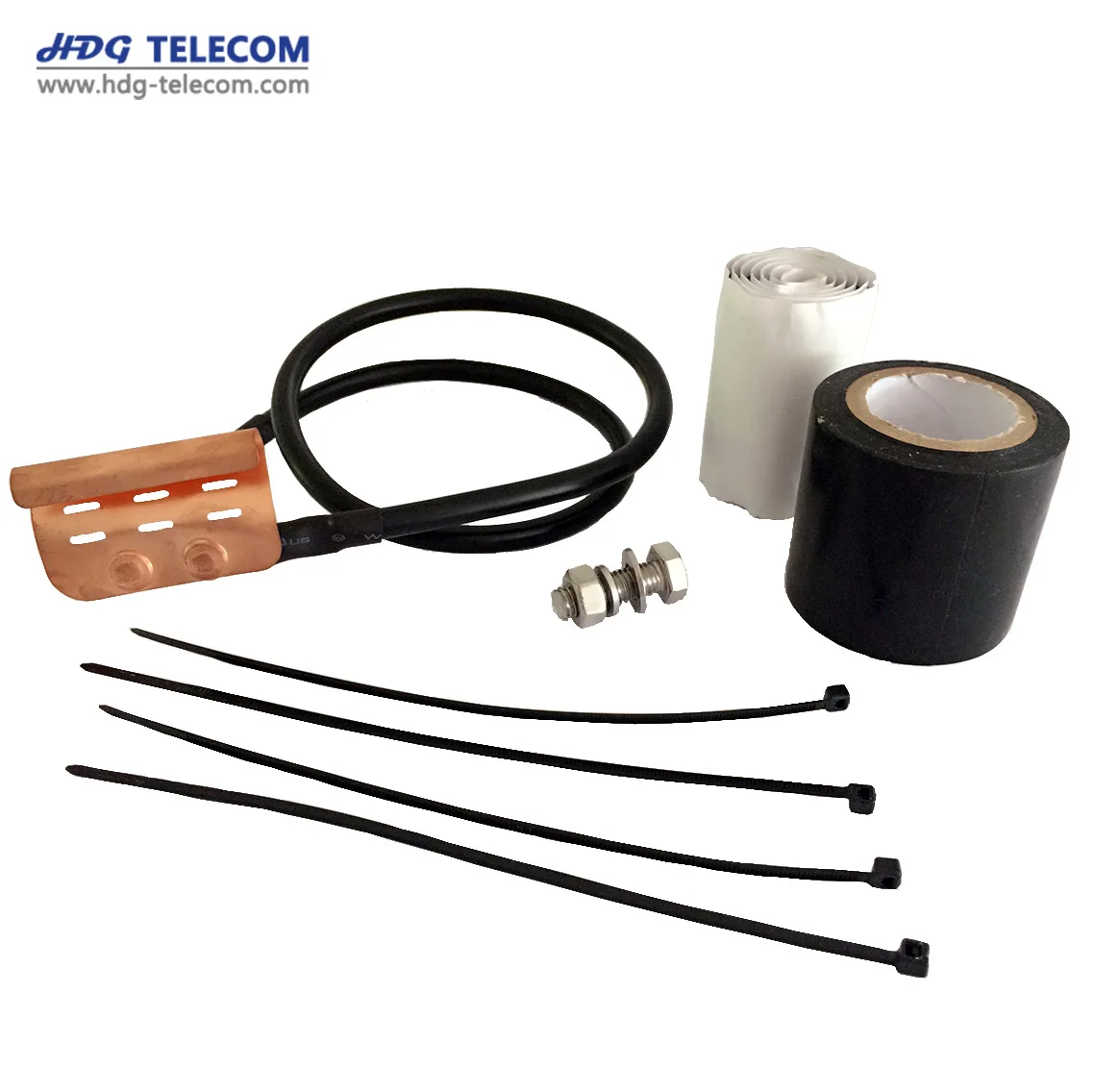 Grounding Kit for LMR400, CNT400, RG8 Coaxial Cable