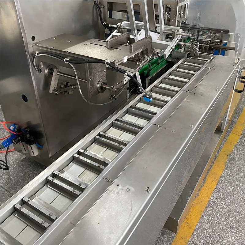Automatic Horizontal Cartoning Wrapping Food Packing Box Making Machine