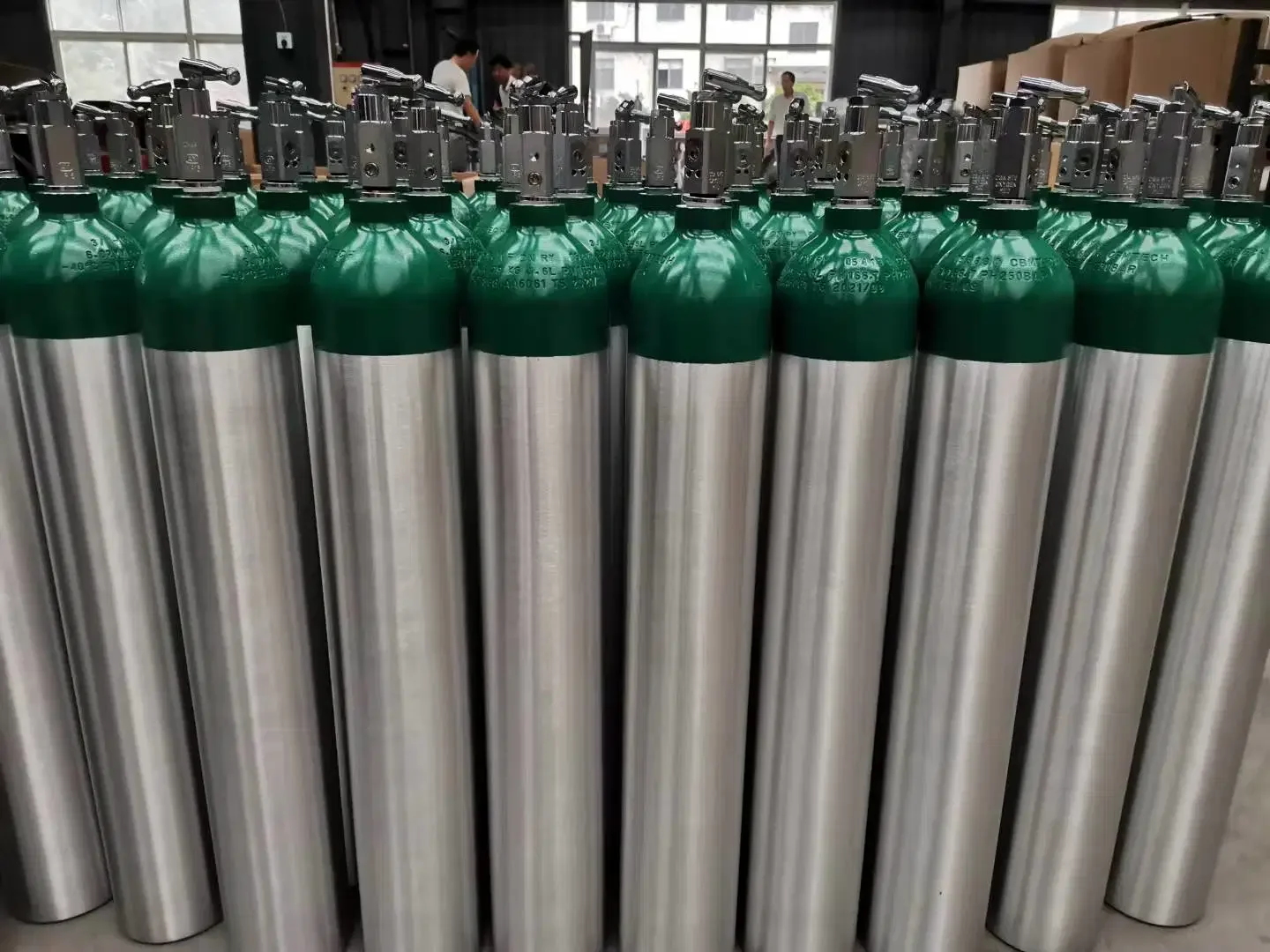 Газовые баллоны 2216psi кислородный алюминий DOT3AL 25LB M90 15 2l алюминиевые газовые высокого давления для продажи