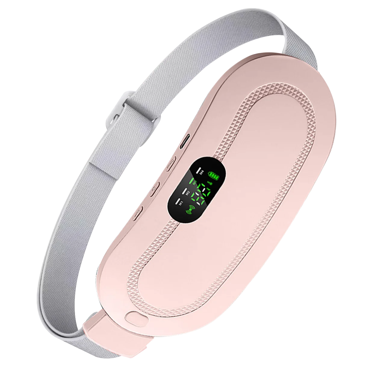 Portable Cordless 3 Massage Vibration Mode Electric Waist Heating Pad Belt for Women Heating Pad for Menstrual Cramps