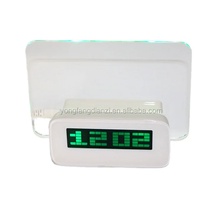 Светодиодная цифровая декорация Домашний Настольный Будильник для выбора различных стилей подарки