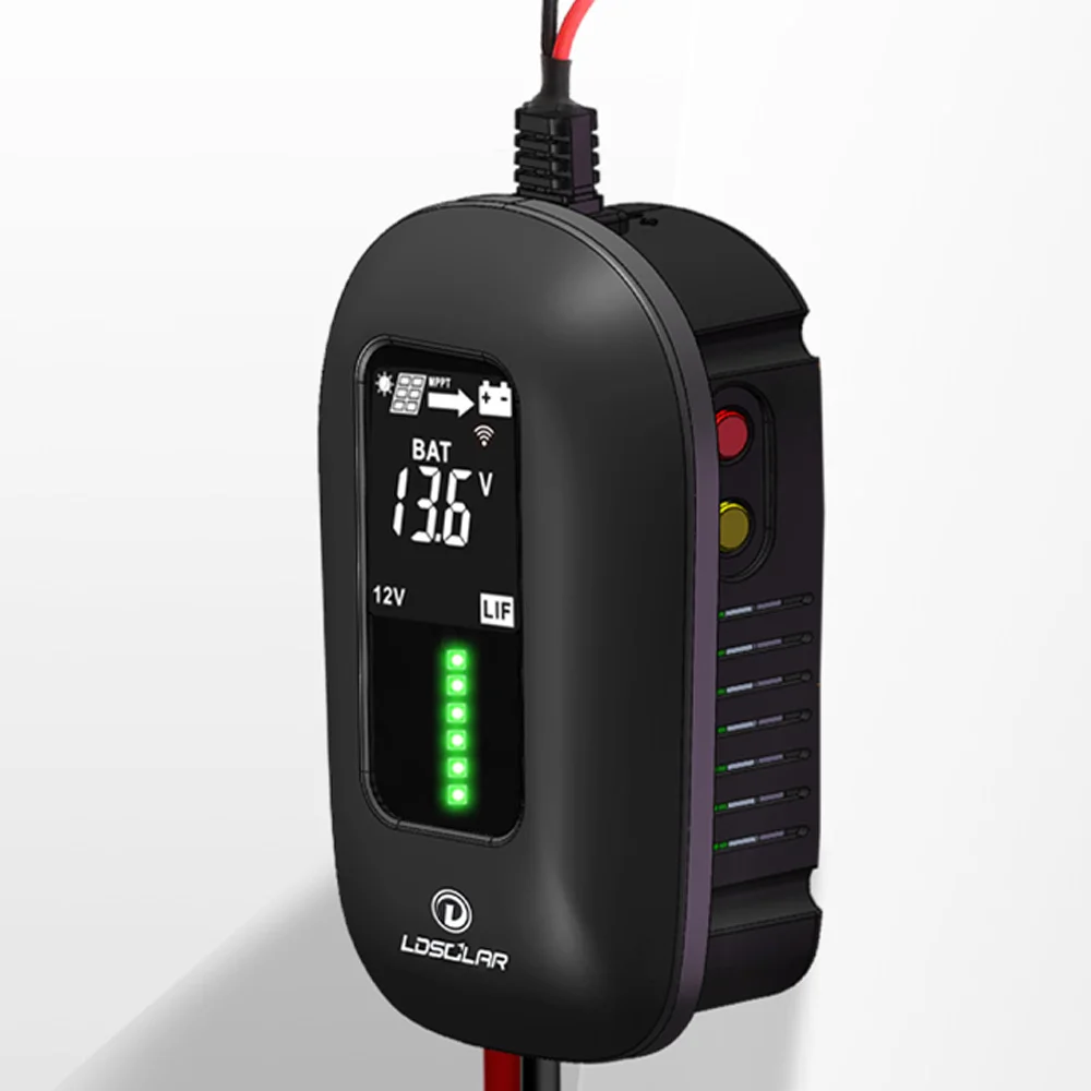 ldsolar mppt 10a 12v 24v regulator wifi control solar mppt solar charge controller with Bluetooth