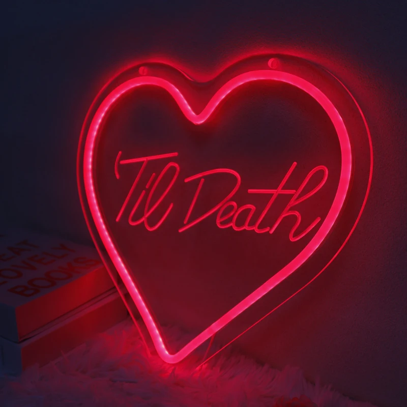 Arcylic Neon Sign Custom Led Lights Neon Wall Decor For Home Bar Party ,Landscape Lighting Powered by Adapter Plug