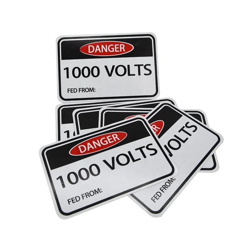 flammadble danger diesel vehicle fuel warning stickers sign