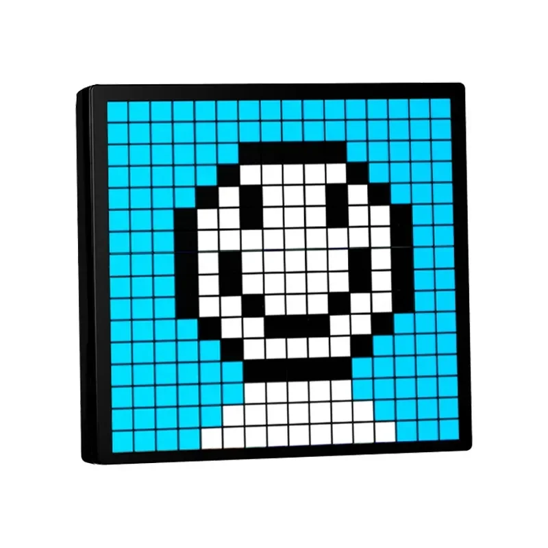 Светодиодный пиксельный дисплей 16x16 RGB светодиодная матричная панель программируемый арт с популярным управлением приложением креативный экран