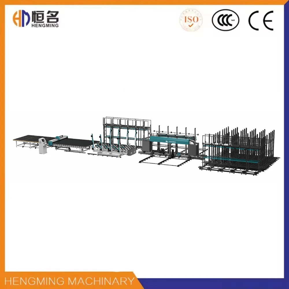 High Efficiency Glass cutting machine for Glass processing and Flat Glass Processing cutting