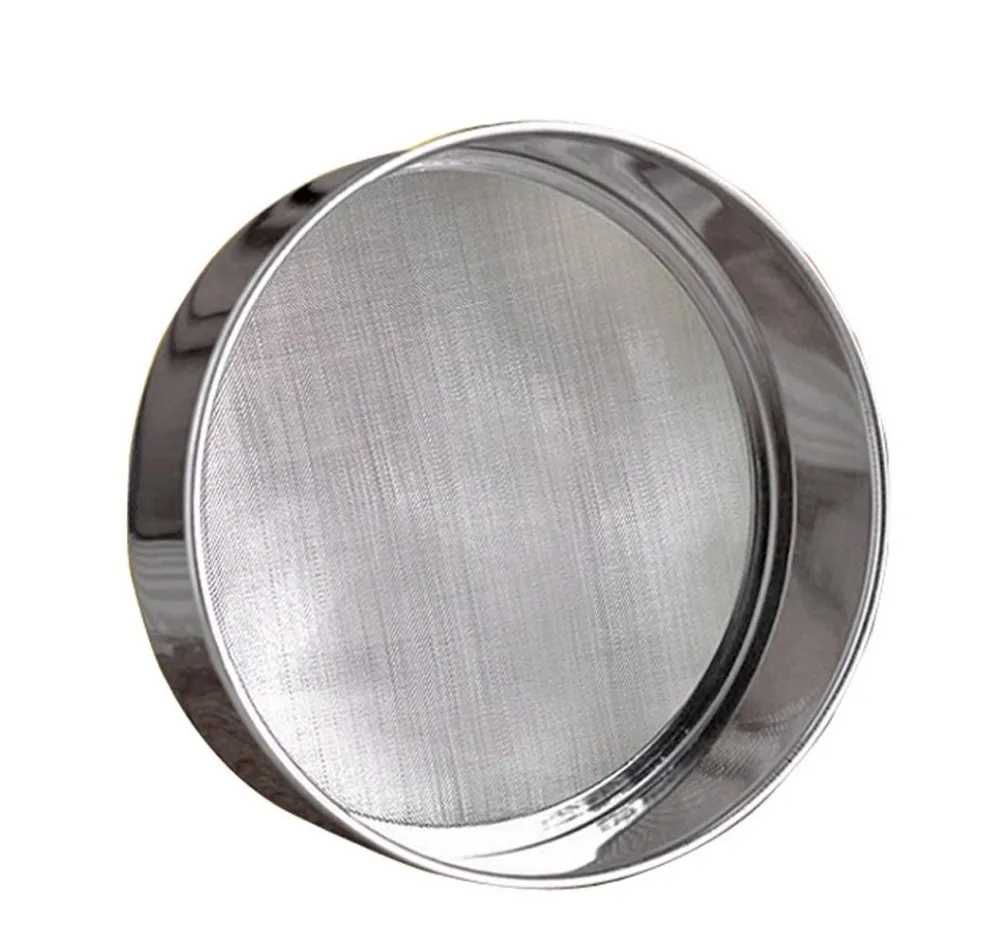 30x10cm Stainless steel 304 single layer flour filter sieve